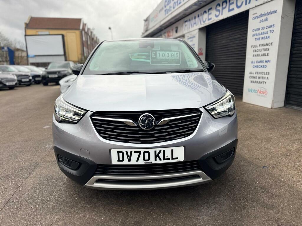 Vauxhall Crossland X Suv 1.2 Sri Nav Euro 6 Ss 202070 DV70KLL Grey #3