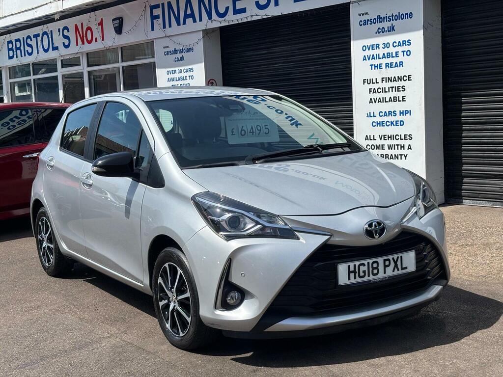 Toyota Yaris Hatchback 1.5 Vvt-i Icon Tech Euro 6 201818 Silver
