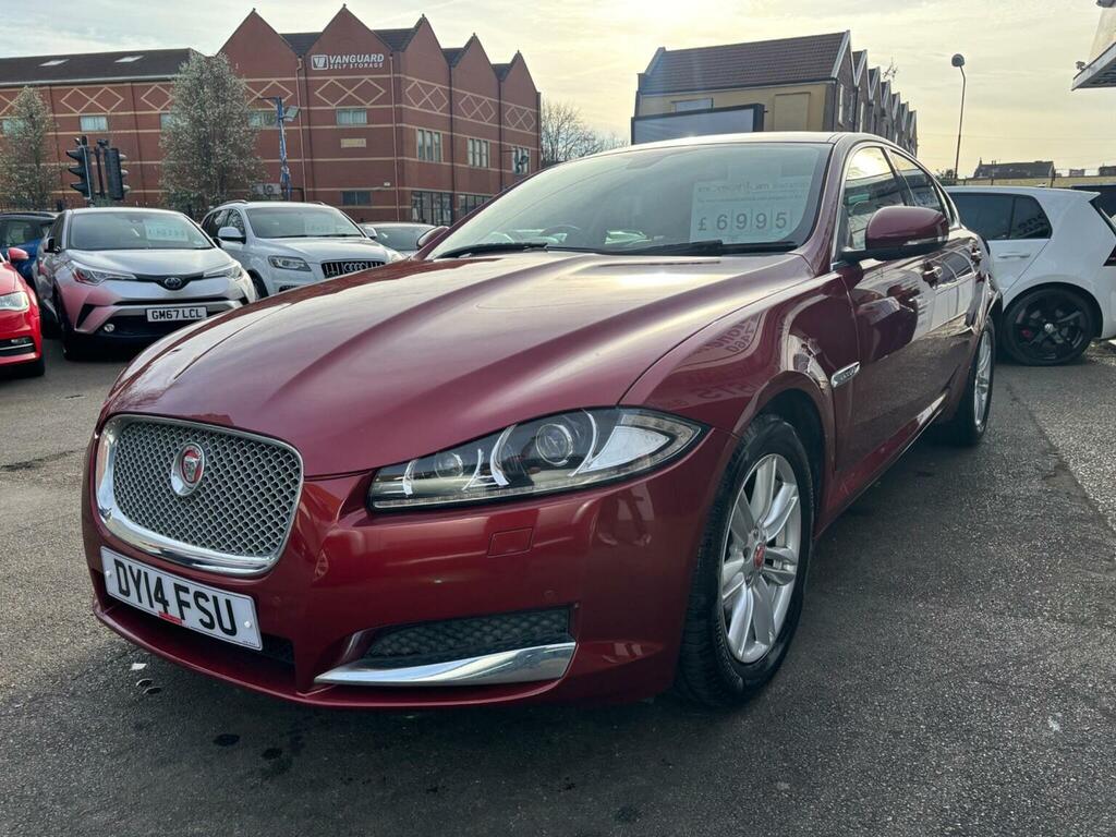 Jaguar XF Saloon 2.2D Luxury Euro 5 Ss 201414 DY14FSU Red #5