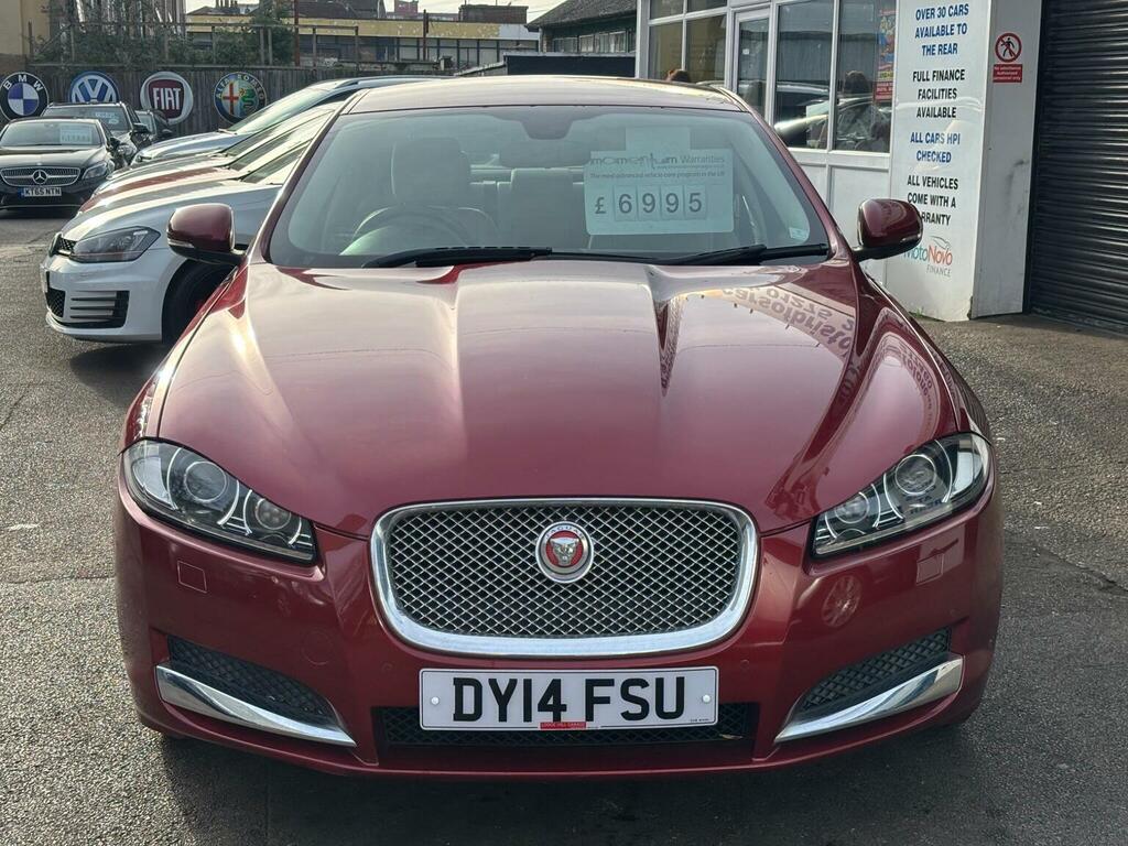 Jaguar XF Saloon 2.2D Luxury Euro 5 Ss 201414 DY14FSU Red #4
