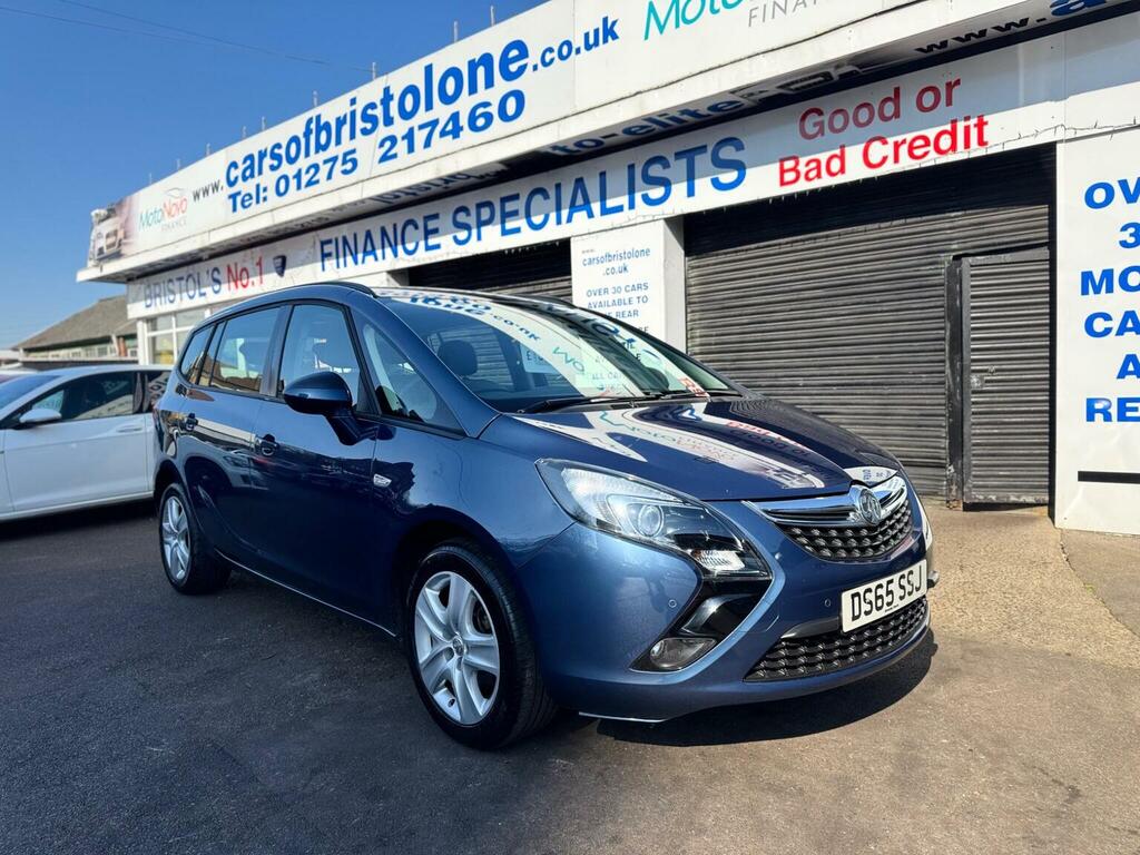 Vauxhall Zafira Tourer 1.4I Turbo Exclusiv Euro 6 Blue