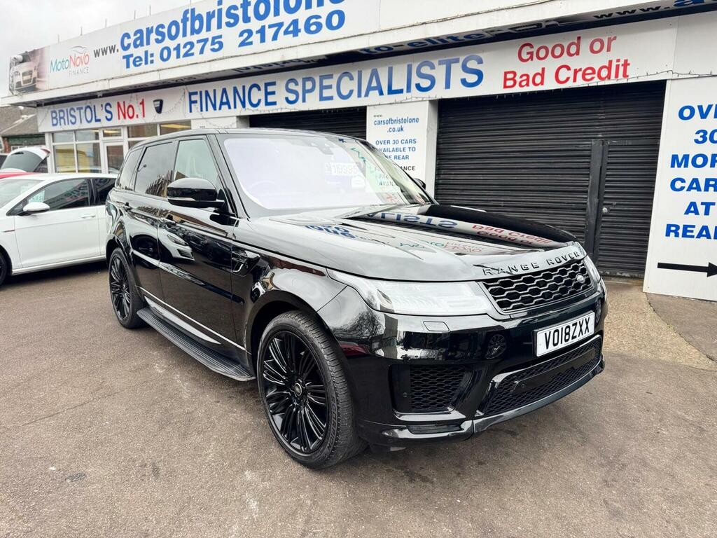 Land Rover Range Rover Sport Suv 3.0 Sd V6 Hse Dynamic 4Wd Euro 6 Ss Black