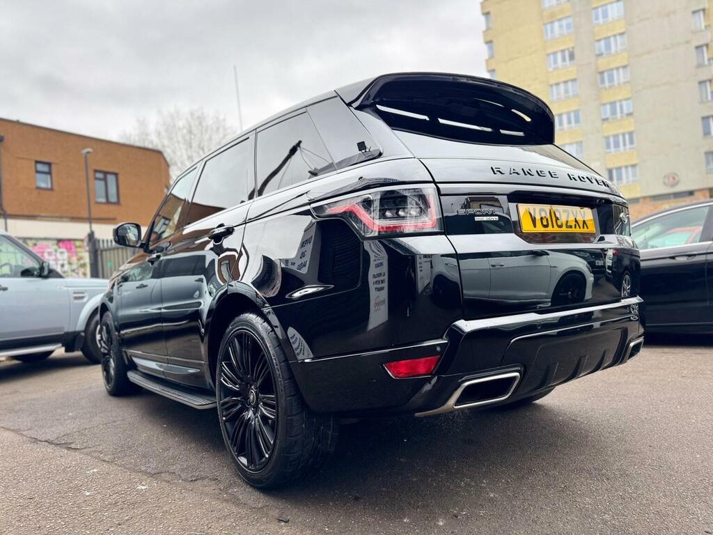 Land Rover Range Rover Sport Suv 3.0 Sd V6 Hse Dynamic 4Wd Euro 6 Ss VO18ZXX Black #3
