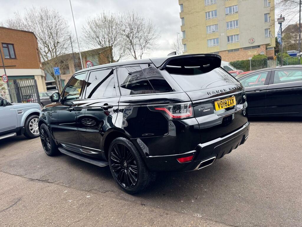 Land Rover Range Rover Sport Suv 3.0 Sd V6 Hse Dynamic 4Wd Euro 6 Ss VO18ZXX Black #6