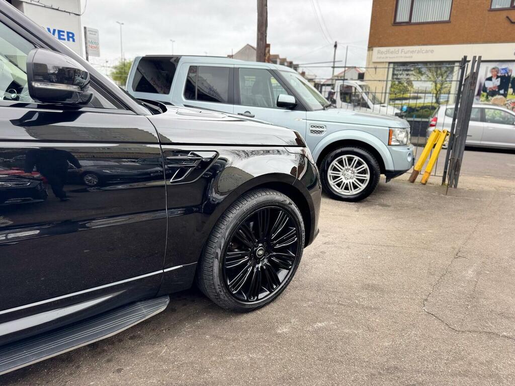 Land Rover Range Rover Sport Suv 3.0 Sd V6 Hse Dynamic 4Wd Euro 6 Ss VO18ZXX Black #5