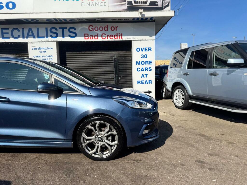 Ford Fiesta Hatchback 1.0T Ecoboost St-line Edition Euro 6 S CK20LPV Blue #5