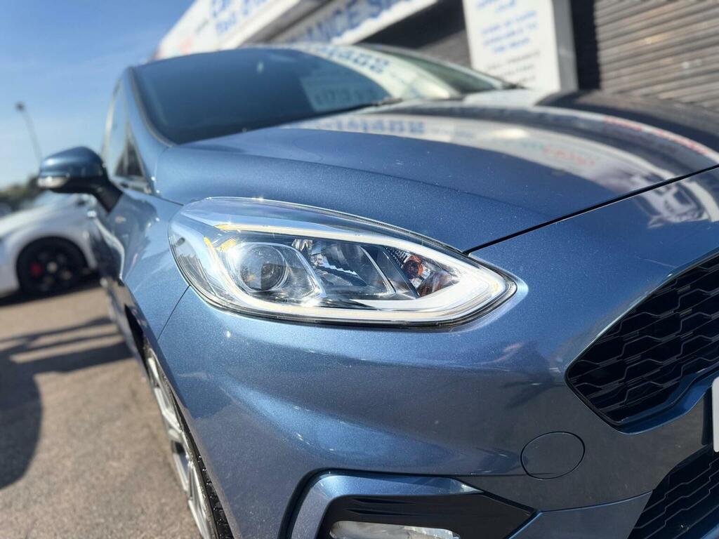 Ford Fiesta Hatchback 1.0T Ecoboost St-line Edition Euro 6 S CK20LPV Blue #4