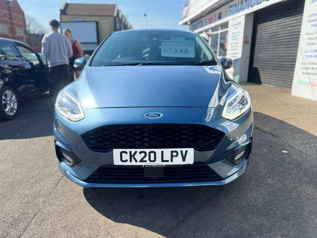 Ford Fiesta Hatchback 1.0T Ecoboost St-line Edition Euro 6 S CK20LPV Blue #2