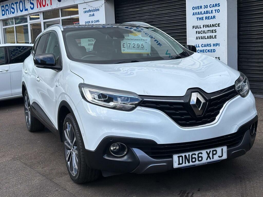 Renault Kadjar Suv 1.2 Tce Signature Nav Euro 6 Ss 20166 White
