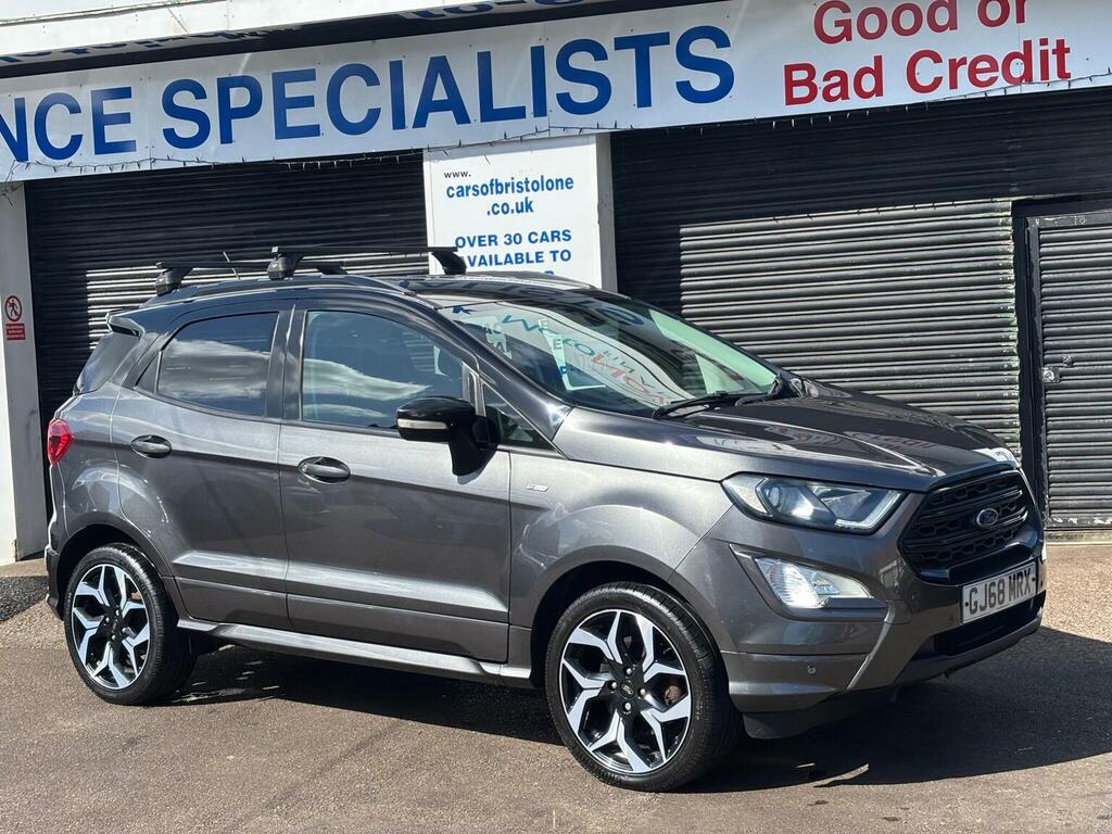 Ford Ecosport 1.0T Ecoboost St-line Euro 6 Ss GJ68MRX Grey #2