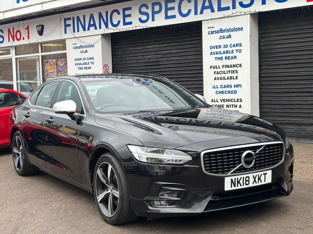 Volvo S90 Saloon 2.0 D4 R-design Euro 6 Ss 2018 NK18XKT Black