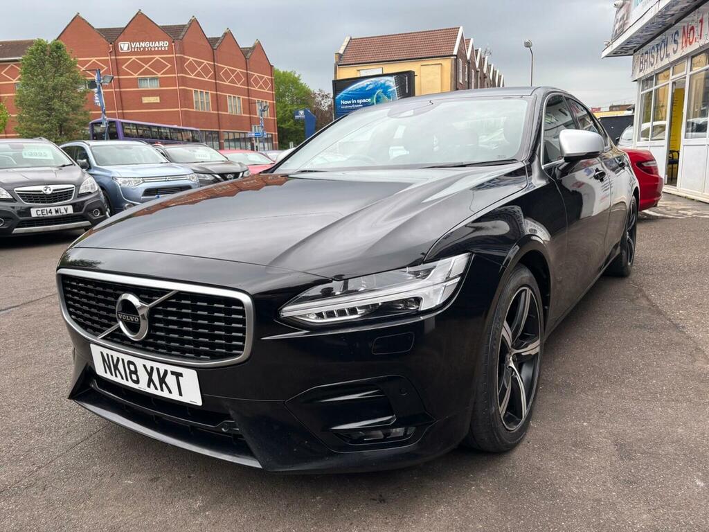 Volvo S90 Saloon 2.0 D4 R-design Euro 6 Ss 2018 NK18XKT Black #4