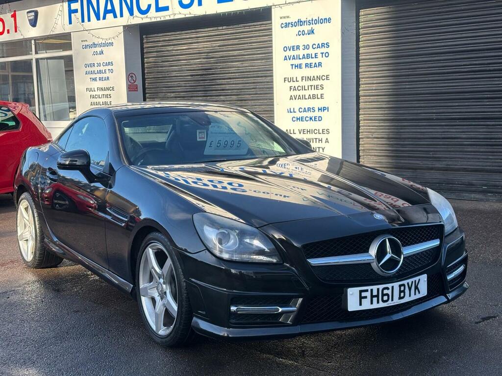 Mercedes-Benz SLK Convertible 1.8 Slk200 Blueefficiency Amg Sport Eu Black