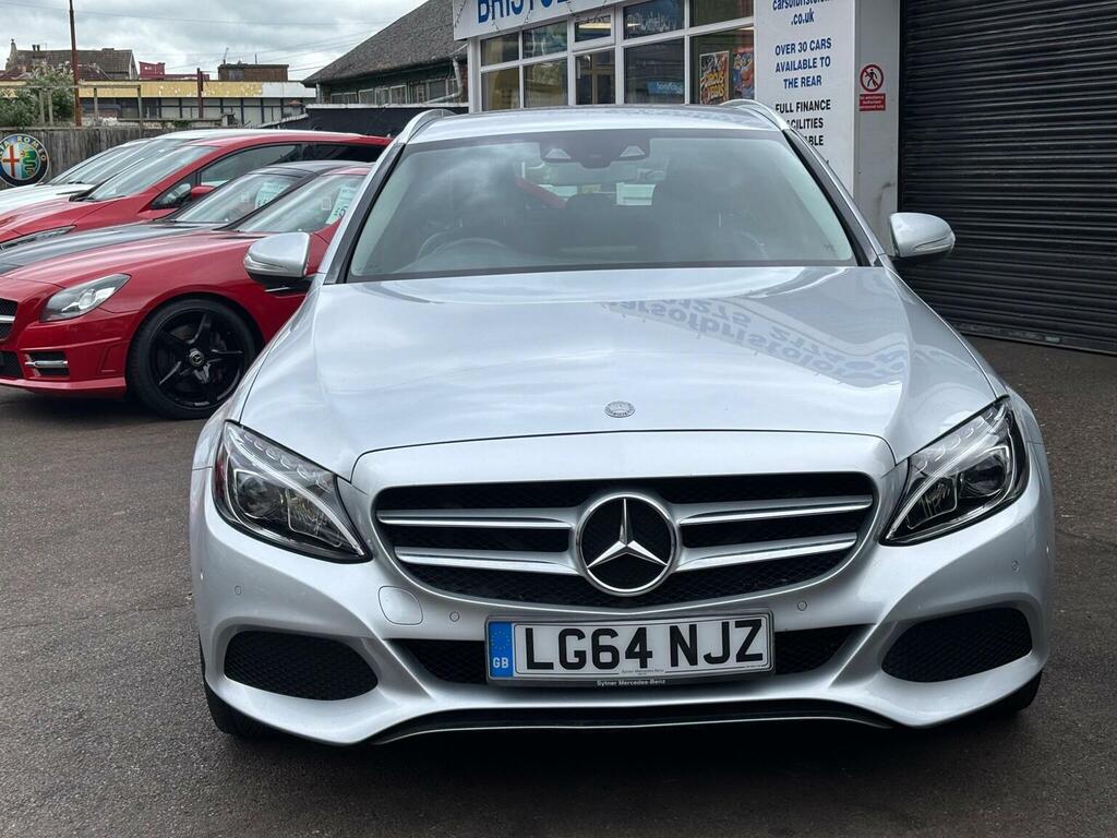 Mercedes-Benz C Class Estate 2.1 C220 Bluetec Sport G-tronic Euro 6 S LG64NJZ Silver #3