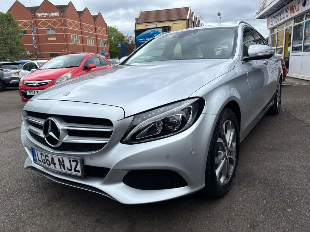 Mercedes-Benz C Class Estate 2.1 C220 Bluetec Sport G-tronic Euro 6 S LG64NJZ Silver #4