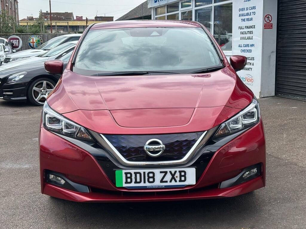 Nissan Leaf Hatchback 40Kwh Tekna 201818 BD18ZXB Red #3