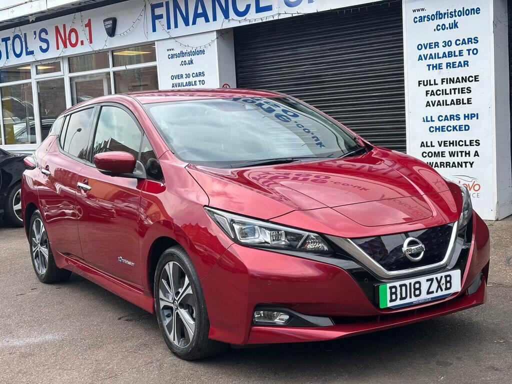 Nissan Leaf Hatchback 40Kwh Tekna 201818 Red