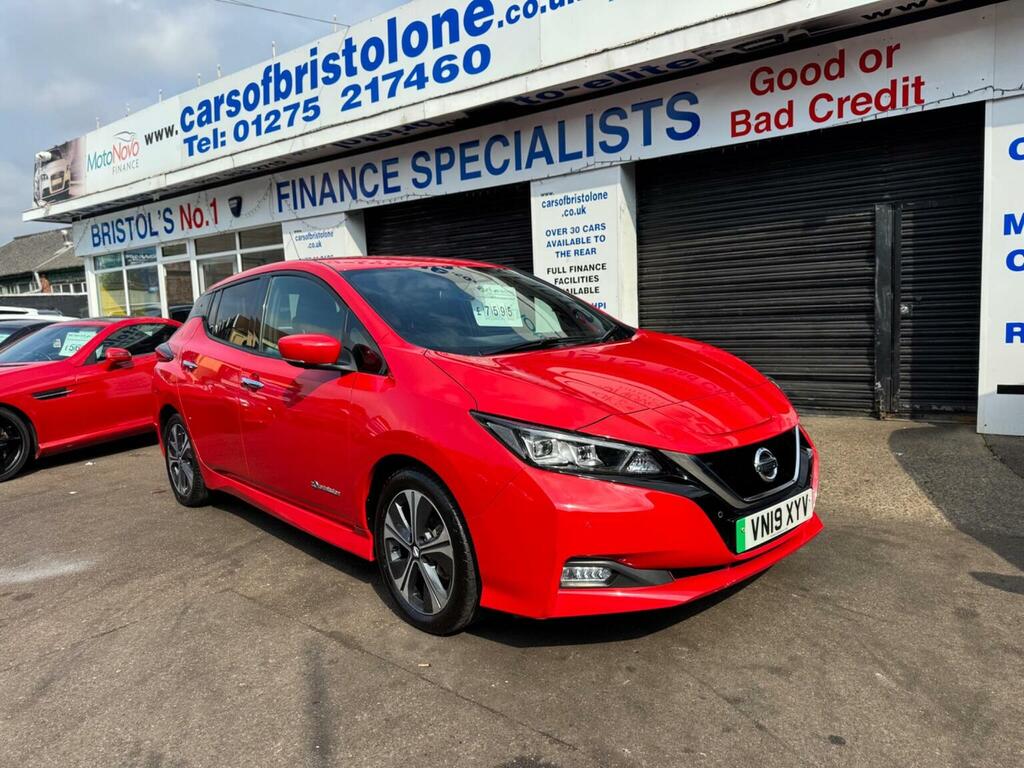 Nissan Leaf Hatchback 40Kwh Tekna 201919 Red