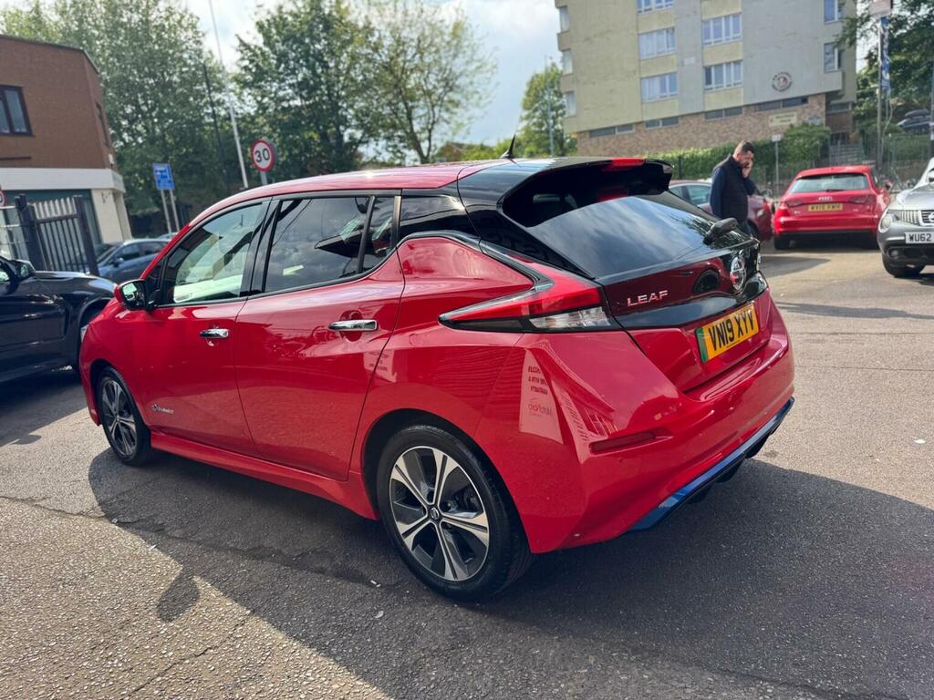 Nissan Leaf Hatchback 40Kwh Tekna 201919 VN19XYV Red #4