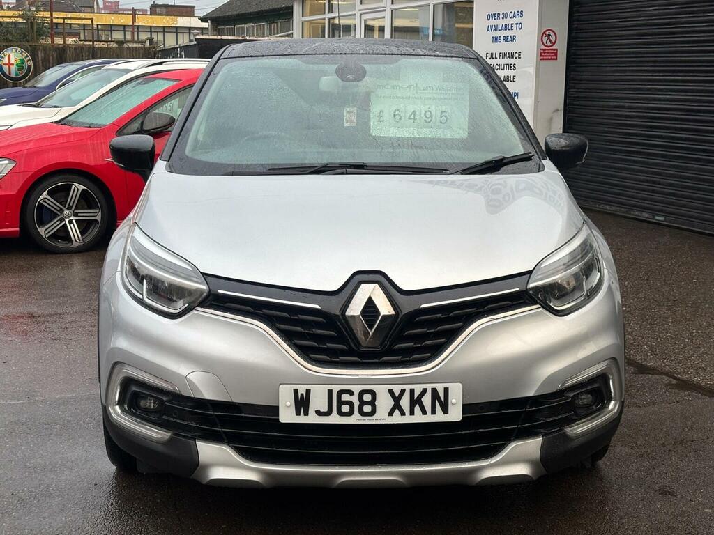 Renault Captur Suv 0.9 Tce Energy Gt Line Euro 6 Ss 2018 WJ68XKN Silver #4