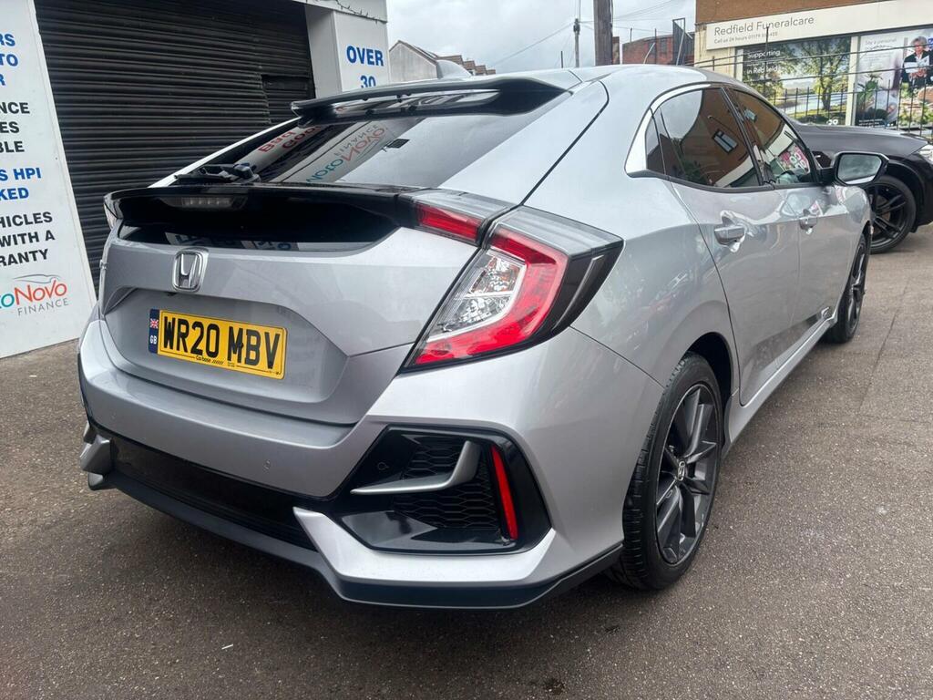 Honda Civic Hatchback 1.6 I-dtec Sr Euro 6 Ss 202020 WR20MBV Silver #5