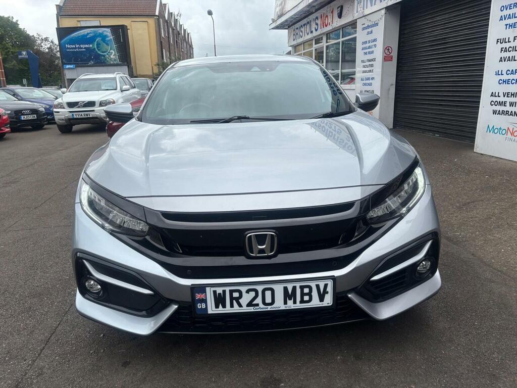 Honda Civic Hatchback 1.6 I-dtec Sr Euro 6 Ss 202020 WR20MBV Silver #3
