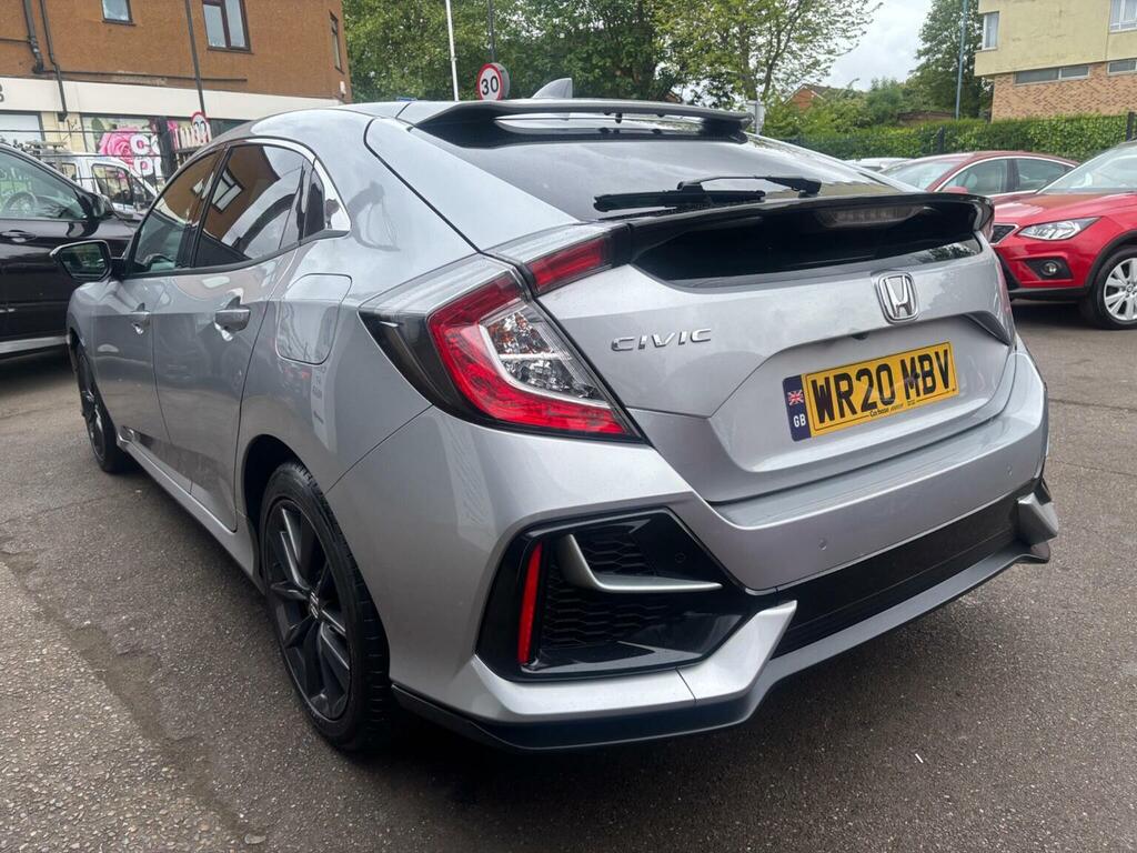 Honda Civic Hatchback 1.6 I-dtec Sr Euro 6 Ss 202020 WR20MBV Silver #6