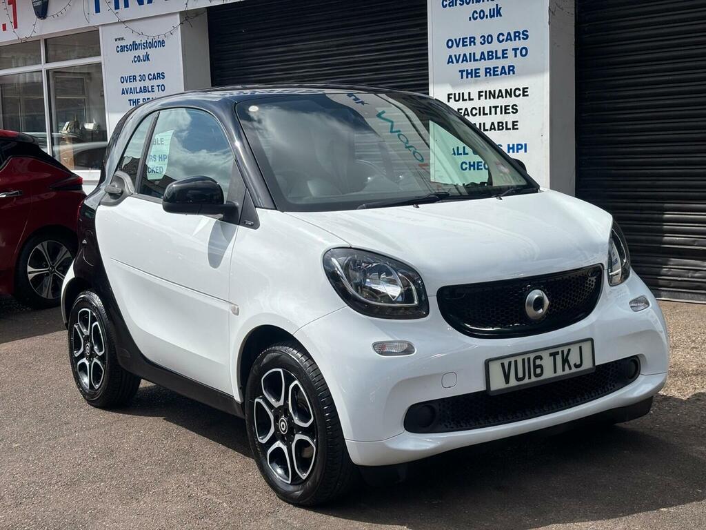Smart Fortwo Coupe Coupe 1.0 Prime Twinamic Euro 6 Ss 201616 White