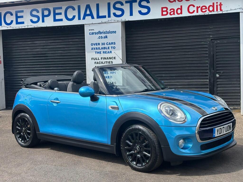 Mini Convertible Convertible 1.5 Cooper Euro 6 Ss 201717 YD17UON Blue #2