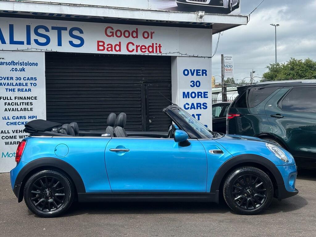 Mini Convertible Convertible 1.5 Cooper Euro 6 Ss 201717 YD17UON Blue #4