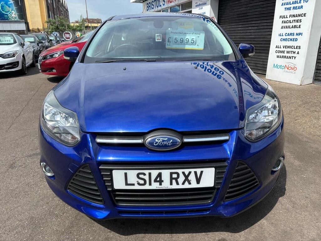 Ford Focus Hatchback 1.6 Zetec Navigator Powershift Euro 5 LS14RXV Blue #3