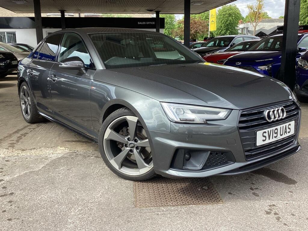 Audi A4 Saloon 2.0 Tfsi 35 Black Edition Euro 6 Ss Grey