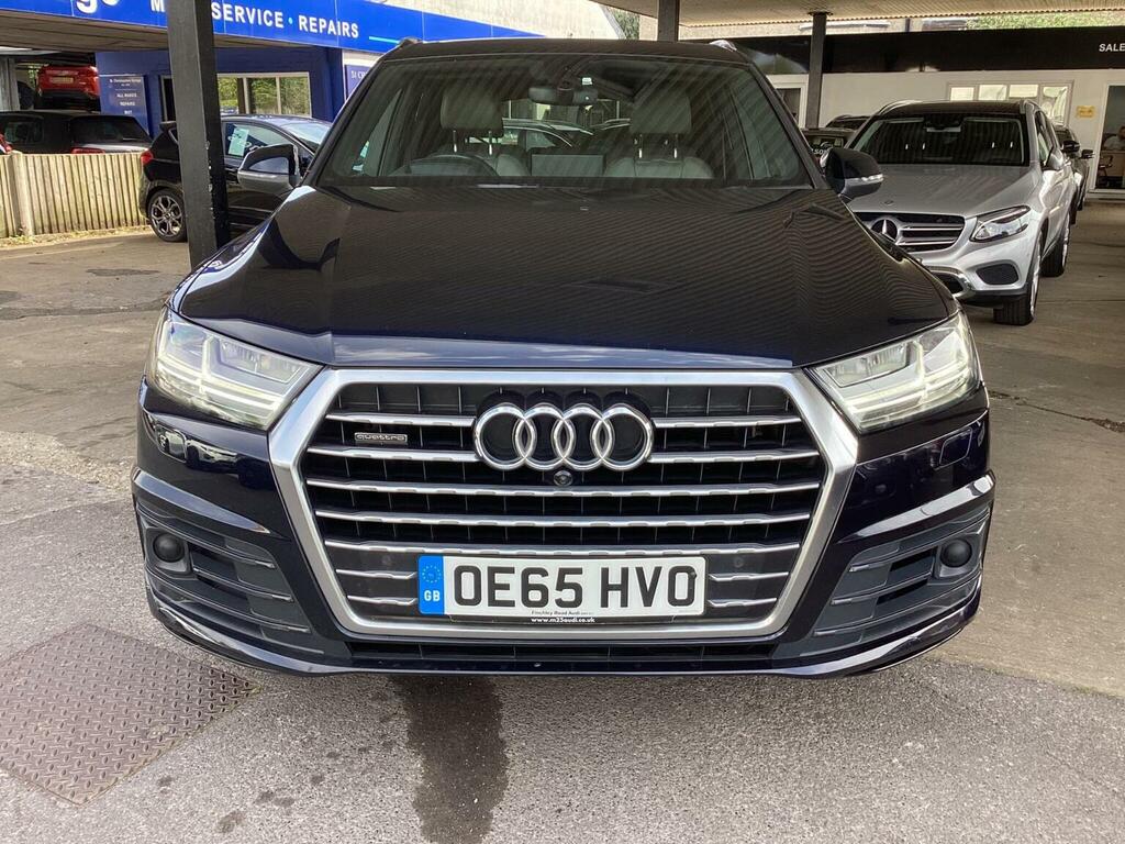Audi Q7 Suv 3.0 Tdi V6 S Line Tiptronic Quattro Euro 6 S OE65HVO Blue #6