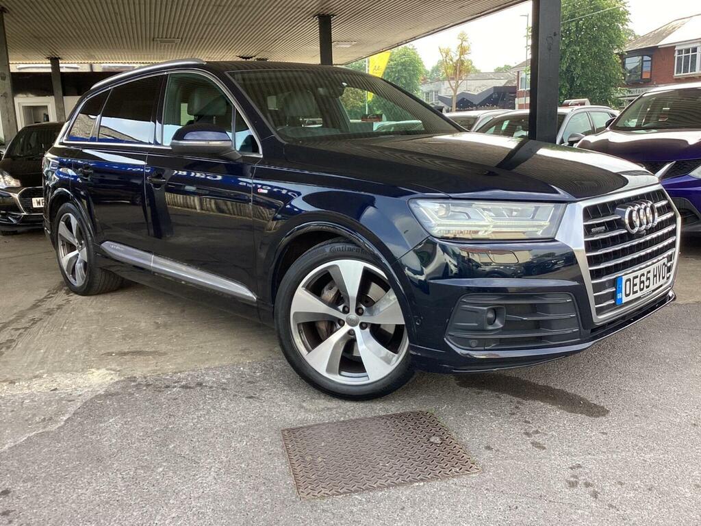 Audi Q7 Suv 3.0 Tdi V6 S Line Tiptronic Quattro Euro 6 S Blue