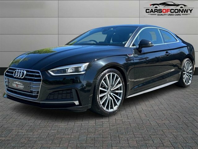 Audi A5 2.0 Tfsi 35 S Line Coupe S Tronic Euro PK69ODS Black #3