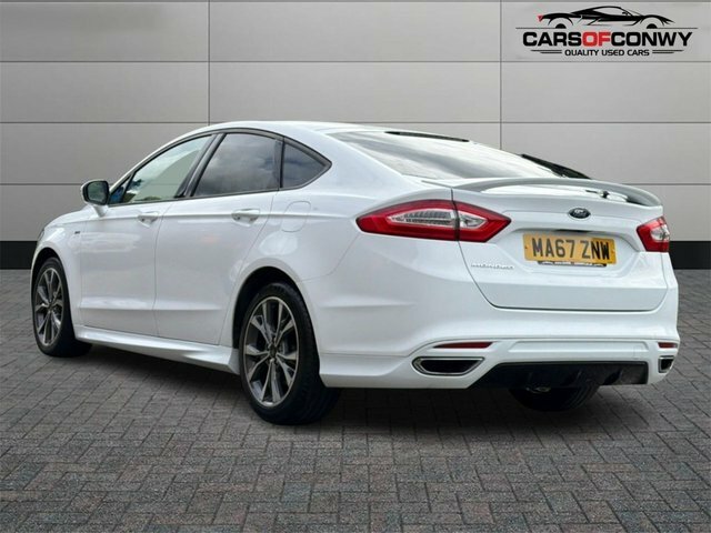 Ford Mondeo 2.0 Tdci St-line Hatchback Euro MA67ZNW White #5