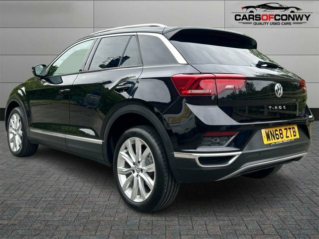 Volkswagen T-Roc 1.6 Tdi Sel Suv Euro 6 S S 11 WN68ZTB Black #5