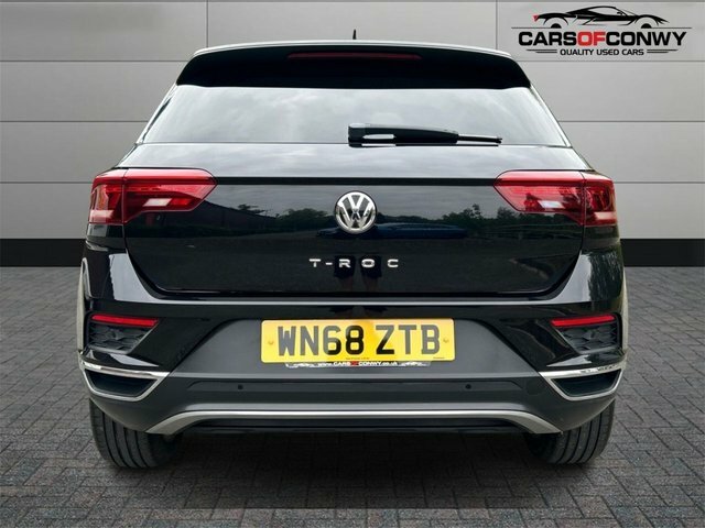 Volkswagen T-Roc 1.6 Tdi Sel Suv Euro 6 S S 11 WN68ZTB Black #6