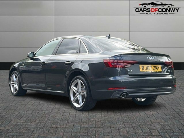 Audi A4 2.0 Tdi S Line Saloon S Tronic Euro 6 RJ67ZMY Grey #5