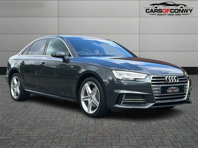 Audi A4 2.0 Tdi S Line Saloon S Tronic Euro 6 Grey