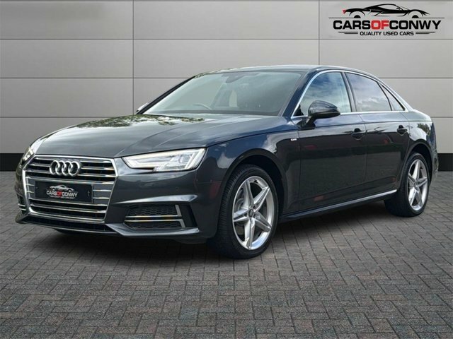 Audi A4 2.0 Tdi S Line Saloon S Tronic Euro 6 RJ67ZMY Grey #3
