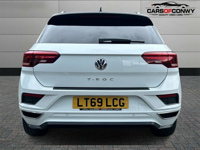Volkswagen T-Roc 2.0 Tdi R-line Suv Dsg Euro 6 S S 15 LT69LCG White #6