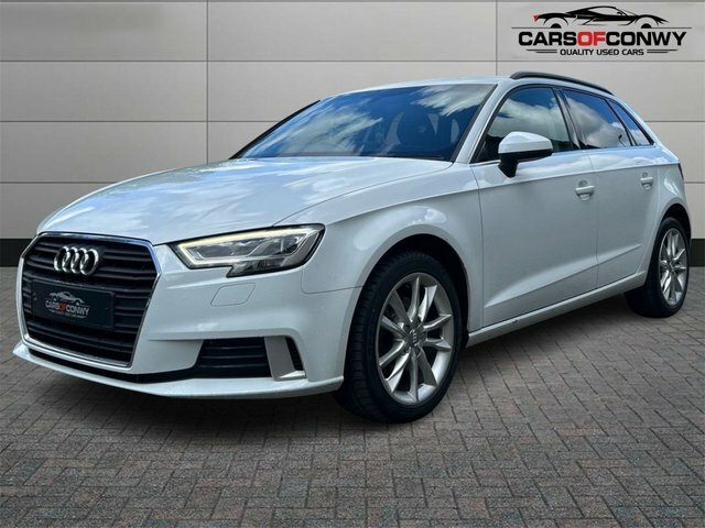 Audi A3 1.6 Tdi Sport Sportback S Tronic Euro 6 CX66ZGN White #3