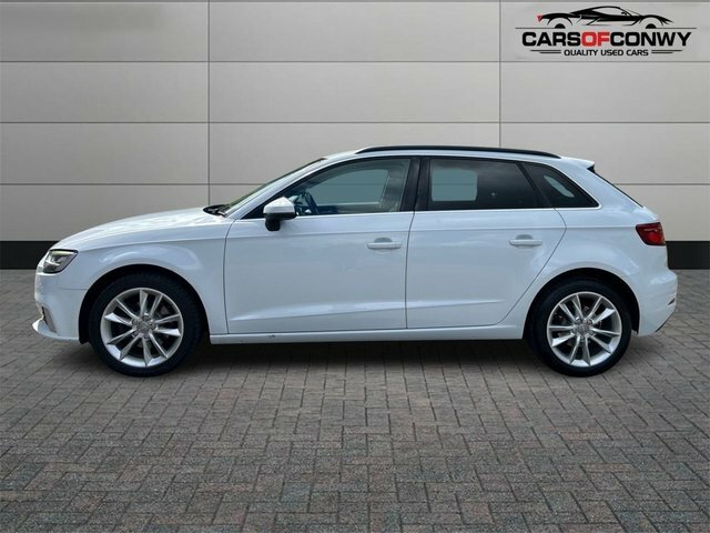 Audi A3 1.6 Tdi Sport Sportback S Tronic Euro 6 CX66ZGN White #4