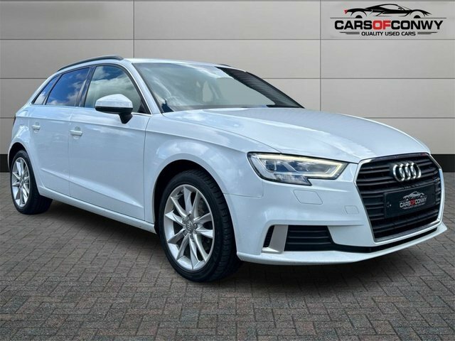 Audi A3 1.6 Tdi Sport Sportback S Tronic Euro 6 White