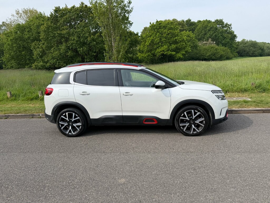 Citroen C5 Aircross 1.5 Bluehdi Flair Plus Euro 6 KO68ZWX White #3