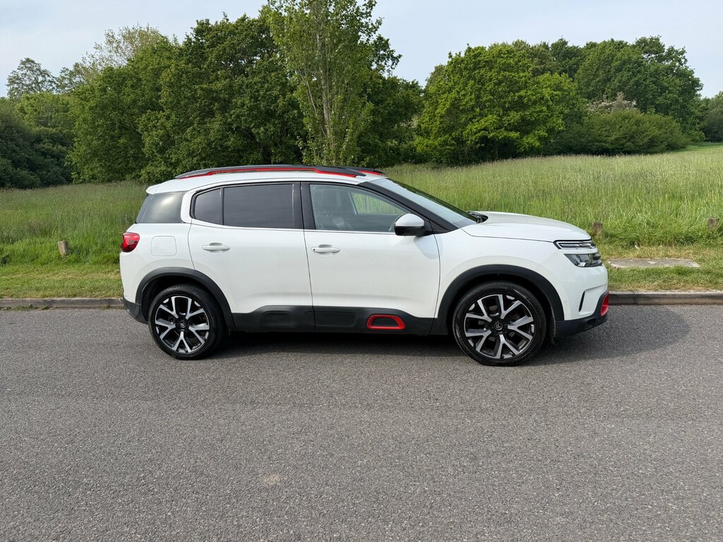 Citroen C5 Aircross 1.5 Bluehdi Flair Plus Euro 6 KO68ZWX White #2