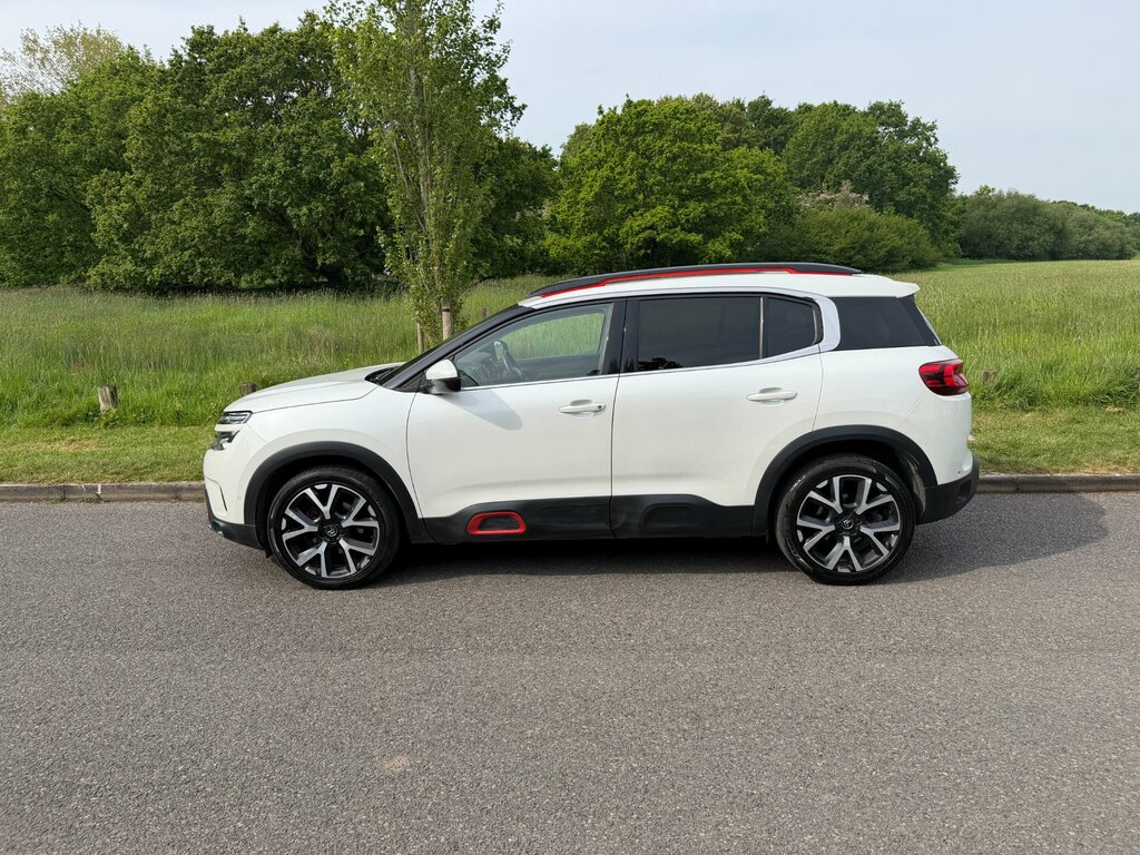 Citroen C5 Aircross 1.5 Bluehdi Flair Plus Euro 6 KO68ZWX White #4