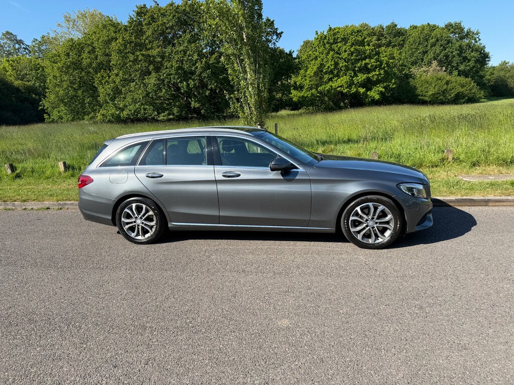 Mercedes-Benz C Class 2.1 C220d Sport Premium Plus Euro 6 BK17CTZ Grey #2