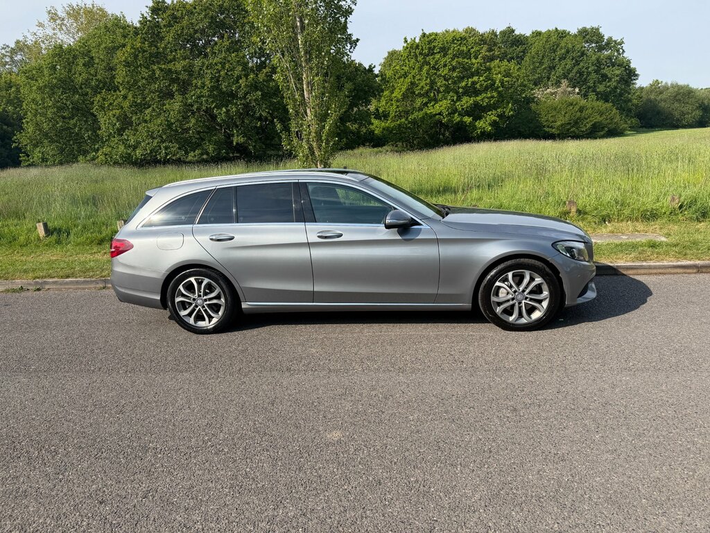 Mercedes-Benz C Class 2.1 C250 Bluetec Sport Euro 6 YP64LZL Grey #3